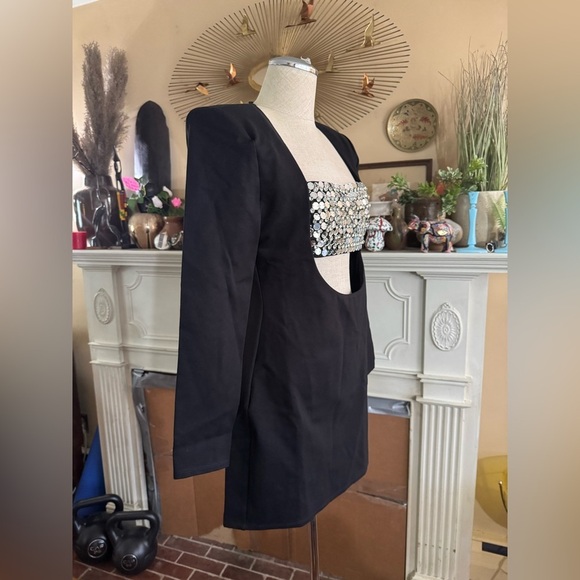 NBD Vani Mini Dress - Black size L - Picture 10 of 16